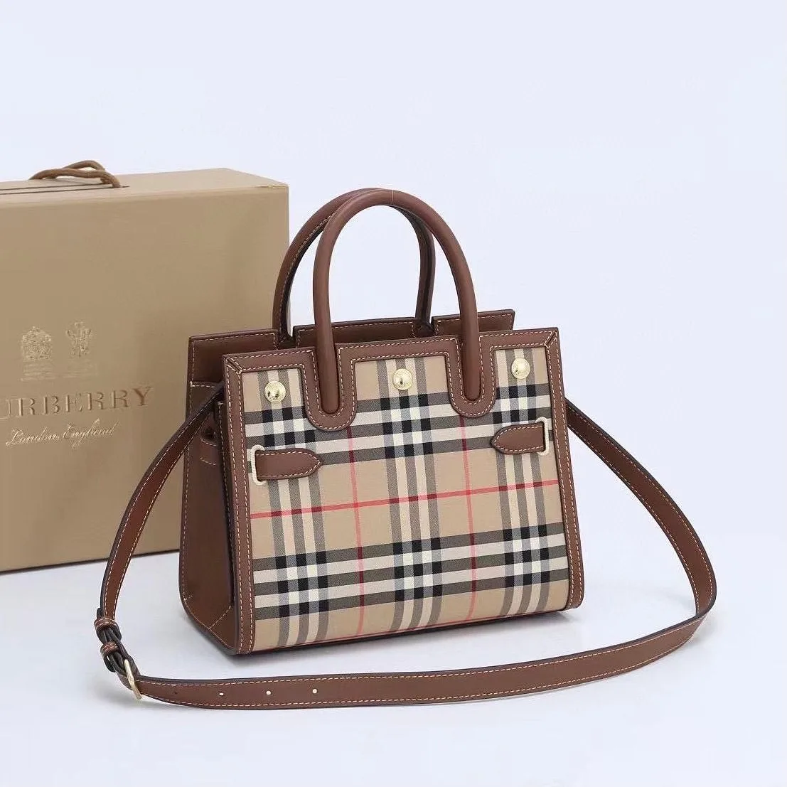 Burberry Freya mini tote photo 1