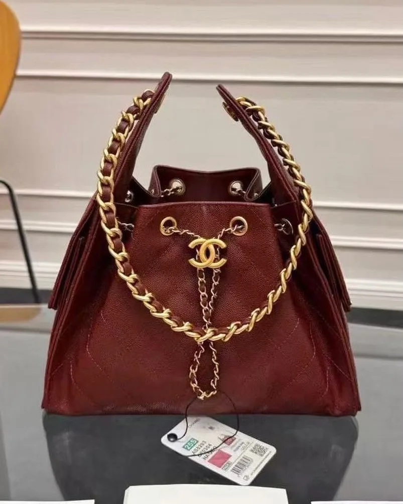 Chanel Drawstring Bucket Bag photo 4