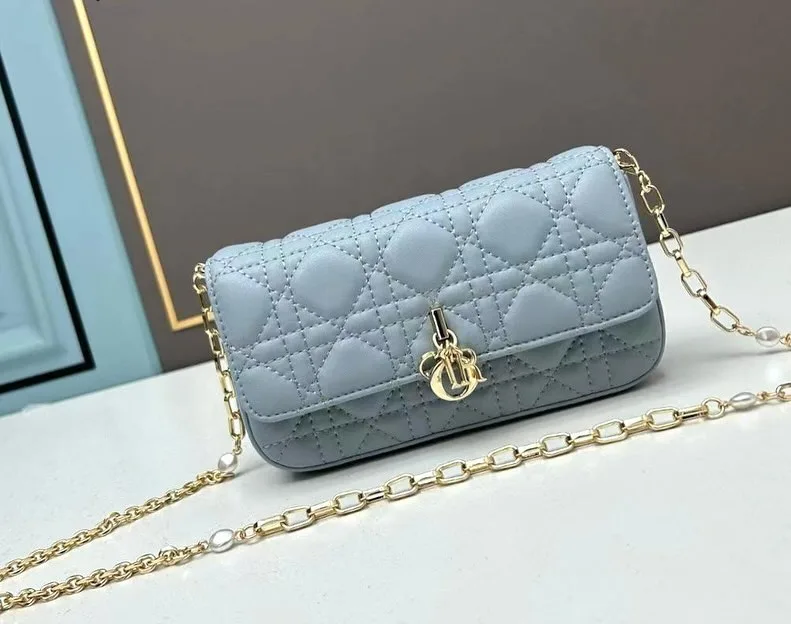 Dior Lady Dior Mini Chain Pouch photo 1