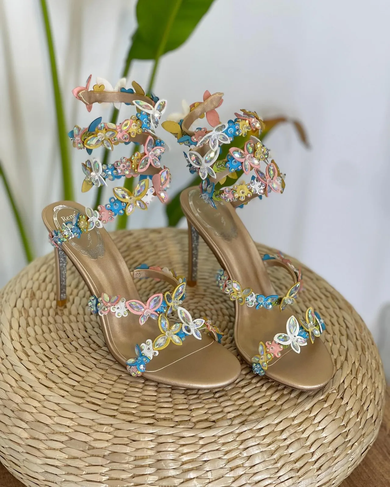 Crystal Flower Sandals photo 1