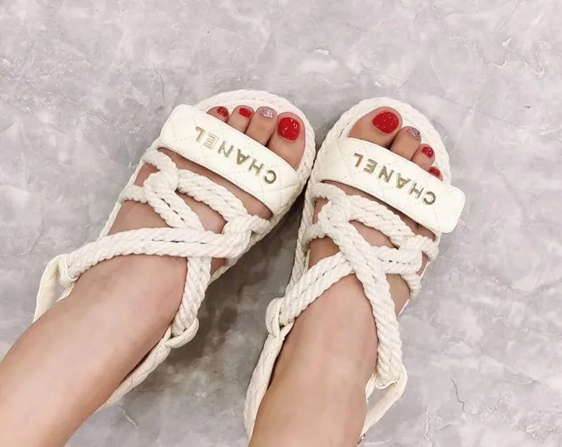Chanel strappy dad sandal photo 1