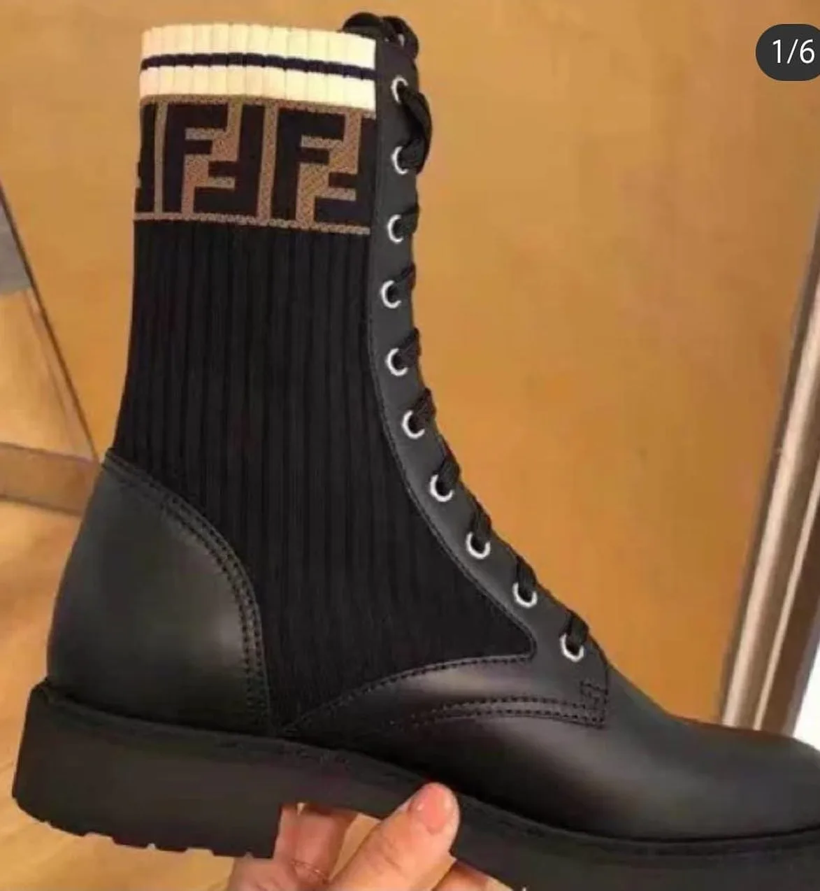 Fendi FF sock boot photo 1