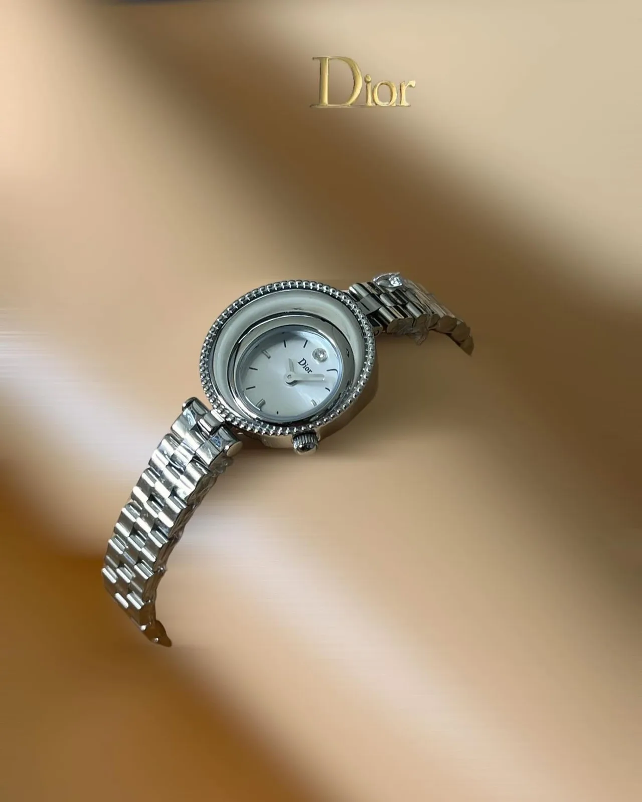 Dior ladies diamond bracelet watch photo 1